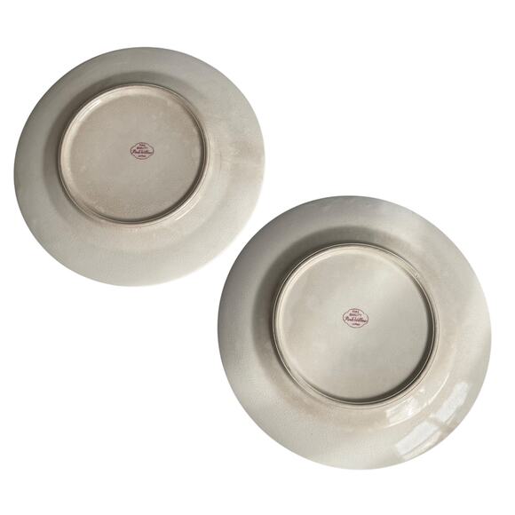 Pink Willow Dinner Plates Lot of 2 Vintage 1940s Fine Quality Made in Japan READ - Picture 2 of 12